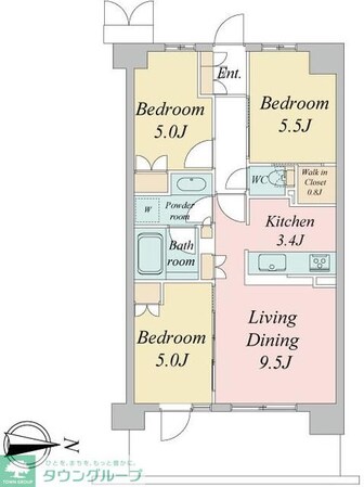 トラープランド蒼麗館の物件間取画像